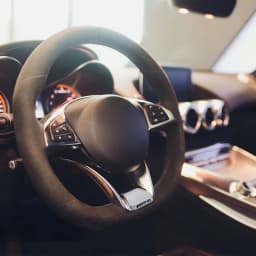 3D Metal Car Logo Steering Wheel Sticker Decoration For Mercedes Benz AMG GLC W203 W206 W220 W205 W211 W212 W201 W108 W210 Class