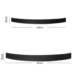 Universal Rear Bumper Guard PVC Rubber Protector Strip Car Trunk Door Sill Plate Protector For Bumper Reinforcement Decoration