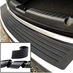 Universal Rear Bumper Guard PVC Rubber Protector Strip Car Trunk Door Sill Plate Protector For Bumper Reinforcement Decoration