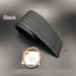 Universal Rear Bumper Guard PVC Rubber Protector Strip Car Trunk Door Sill Plate Protector For Bumper Reinforcement Decoration