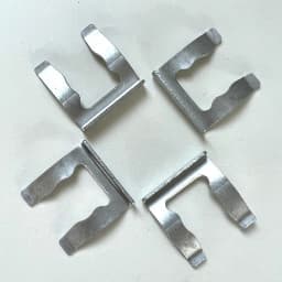 10/20Pcs Stainless Steel U-Shape Brake Pipe Clip Heavy Duty Brake Oil Line Cable Retainer for Car Truck Auto Repair Car Interior