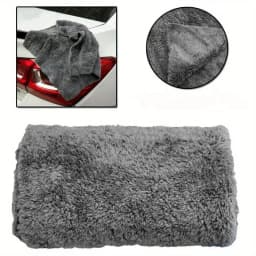 1/2/3/6pcs 16inch X 16inch 400GSM Edgeless Microfiber Car Towels Ultra Soft Auto Detailing Wash Drying Polishing Cloth