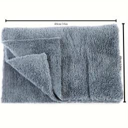 1/2/3/6pcs 16inch X 16inch 400GSM Edgeless Microfiber Car Towels Ultra Soft Auto Detailing Wash Drying Polishing Cloth