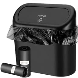 Car Trash Can, Premium Mini Small Garbage Bag, Suitable for Car and Desktop Trash Can Thickened Plastic Storage Bag