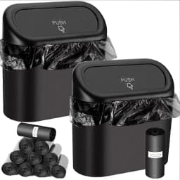 Car Trash Can, Premium Mini Small Garbage Bag, Suitable for Car and Desktop Trash Can Thickened Plastic Storage Bag