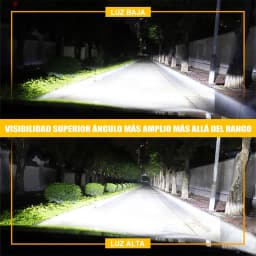 DUALVISION 2800W 6000000LM PLUS H7 H11 H1 H4 Led Headlight Bulb 6000K LED HB3 HB4 Double Copper Tube Led Lights Kits for Car 12V
