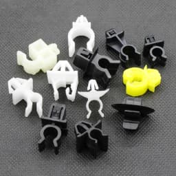 10Pcs Universal Car Bonnet Hood Holder Clip Nylon Plastic High Quality Rod Support Durable Grommet Stay Clamp