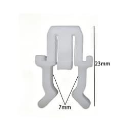10Pcs Universal Car Bonnet Hood Holder Clip Nylon Plastic High Quality Rod Support Durable Grommet Stay Clamp