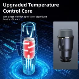 Summer Car Rapid Cooling Cup Essential For Iced Drinks Dual Heating And Cooling Use All Season Universal Portable Mini Fridge