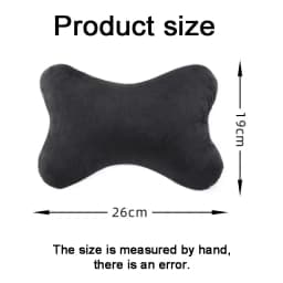 Car seat headrest neck support cushion for Volkswagen R Rline Golf Tiguan Polo CC Passat B7 R36 Scirocco T5 Beetle Golf