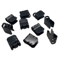 Car Mudguard Fixing Clips Metal U Shaped Manganese Steel Mudflap Holder Universal Auto Fender Buckle Clamp for Truck Motorcycle