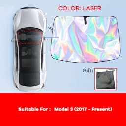For Tesla Model Y YL 3 Highland Juniper 2017-2025 2026 Car Sun Shade Front Window Shade Visor Glass Roof Skylight UV Protection