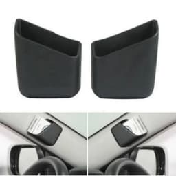 1Pair Car Organizer Auto Truck Pillar Storage Box Cigarette Phone Glasses IC Card Holder Organizers Bag Car Styling Accessories