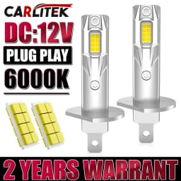 H1 LED Headlights Bulbs for Car CANBUS Fog Lights 5000W 5000000LM Mini Auto HeadLamp CSP Chips High Power 12V/24V +800% Bright