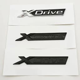 NEW 3D ABS Car Sticker Logo Xdrive Emblem Trunk Badge Nameplate X Drive For BMW Xdrive 320d 320i 530d 525d E60 G20 Accessories