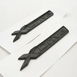 NEW 3D ABS Car Sticker Logo Xdrive Emblem Trunk Badge Nameplate X Drive For BMW Xdrive 320d 320i 530d 525d E60 G20 Accessories