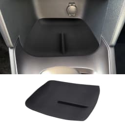 For Toyota Yaris Cross Silicone Mat– Flexible Console Liner for Wireless Charger Pad, Anti-Slip, Noise-Reducing Storage Box