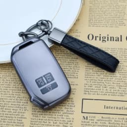 7 Buttons Soft TPU Gunmetal Key Fob Case Shell Cover For Kia Sportage Carnival Sedona K5 K3 K4 Auto Key Holder Bag Accessories