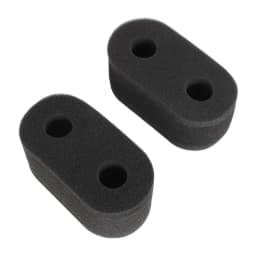 2PCS Foam Carb Sock Air Filters Double Trumpet For Weber DCOE Dellorto Jenvey Carburetor High Flow Intake Filter