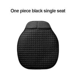 BLALION Summer Cool Flax Car Seat Cover Breathable Fabric Car Front/Rear Seat Cushion Chair Pad Mats for Car Accessories