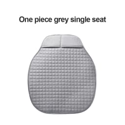BLALION Summer Cool Flax Car Seat Cover Breathable Fabric Car Front/Rear Seat Cushion Chair Pad Mats for Car Accessories