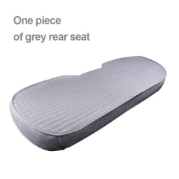 BLALION Summer Cool Flax Car Seat Cover Breathable Fabric Car Front/Rear Seat Cushion Chair Pad Mats for Car Accessories
