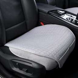 BLALION Summer Cool Flax Car Seat Cover Breathable Fabric Car Front/Rear Seat Cushion Chair Pad Mats for Car Accessories