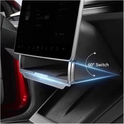 Center Console Screen Under Storage Box For Tesla Model Y 2023 2024 2025 2026 Center Console Hidden Storage Organizer Tray