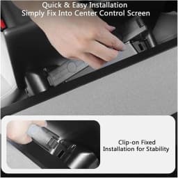 Center Console Screen Under Storage Box For Tesla Model Y 2023 2024 2025 2026 Center Console Hidden Storage Organizer Tray