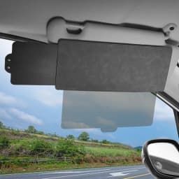 Car Sun Visor Extender Anti-glare UV Retractable Sun Shield Sunshade Blocker Front Side Anti Glare Board Car Accessories