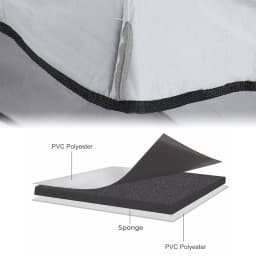 Deluxe Thickened HEKI COVER PRO Hail/Rain Protection Cover Thermal Insulation for Dometic Midi Heki Style Skylight 750*500mm