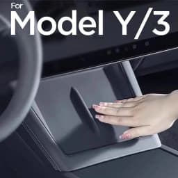 for Tesla Model Y Juniper/Launch Model3 2024 2025 2026 Anti-skid Pad Wireless Charging Pad Car Phone Non-slip Mat Protective Pad