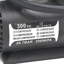 Mini 300PSI 12V DC Car Tire Inflator Air Compressor Cigarette Lighter Fast Inflation Vehicle Accessory