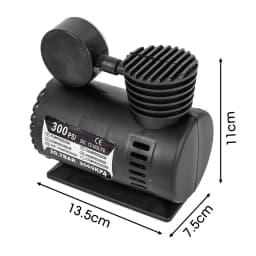 Mini 300PSI 12V DC Car Tire Inflator Air Compressor Cigarette Lighter Fast Inflation Vehicle Accessory