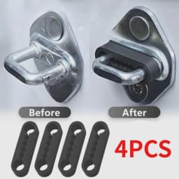 Silicone Car Door Shock Absorber Pads, Elastic Cushion Damper, Reduce Noise & Protect Paint for Car Truck SUV RV Door Edge