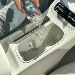 For Geely EX2 / Proton EMA S 5 2026 Silicone Cup Holder Storage Box Center Console Organizer Insert Tray Anti-Slip Cup Holder