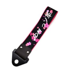 JDM Racing Culture Car Pendant Tow Strap Belt Tow Rope Ribbon Trailer Rope Bumper Towing Strap FOR Red Sun Accessories