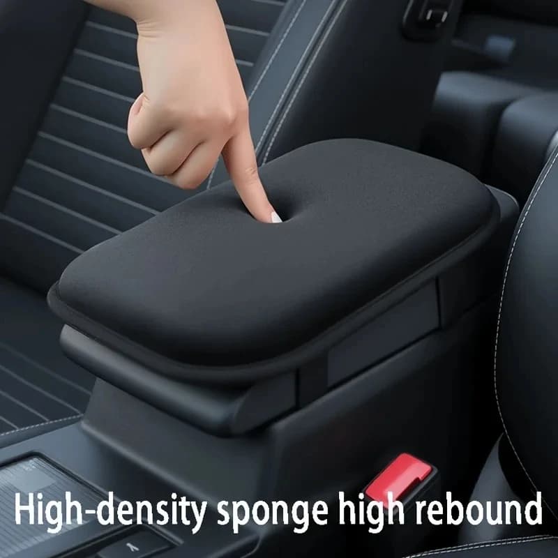 Universal Car Armrest Pad Plush Heightening Pad for Central Console 1pc for Vehicles for Car Interior Armrest Cover Summer Use