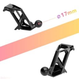 Custom Fit for Audi Q5 SQ5 2018-2023 2024 Magnetic Phone Mount Airflow Cooling Phone Holder 360° Swivel Dashboard Holder Base