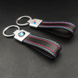 Women Man Leather M Sport Logo Luxury Car Keychain for BMW E39 E46 E60 E61 E90 E91 E30 E60 G20 G30 X1 X2 X3 X4 X5 X6 X7 M3 M5
