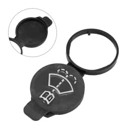 1Pc Black Windshield Wiper Washer Fluid Tank Cap Cover For Chevy Camaro 2010-2016 For Cruze Malibu OE 13227300