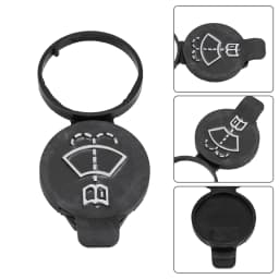 1Pc Black Windshield Wiper Washer Fluid Tank Cap Cover For Chevy Camaro 2010-2016 For Cruze Malibu OE 13227300