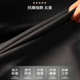Hand-stitched Black Leather Interior for Volvo Polestar4 2023-2026 Car Steering Wheel Cover Car Decoration Accessories