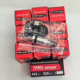 10Pcs Universal TPMS Tire Pressure Programmable Sensor For Tool TS408 TS508 ITS600 315MHZ+433Mhz 2 In 1 Sensor