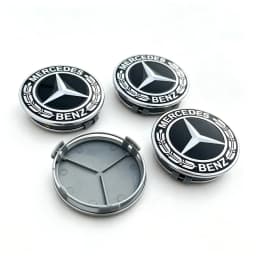 4pcs 75mm Car Wheel Center Hub Cap Emblem For Mercedes Benz B/C/E/S W204 W205 W212 W213 W221 W177 W246 GLA GLC CLA Accessories