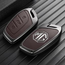 Key Fob Cover Full Protection Shockproof For MG ZS MG 4 MG HS MG 5 MG RX8 Zinc Alloy Heavy Duty Car Accessories