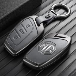 Key Fob Cover Full Protection Shockproof For MG ZS MG 4 MG HS MG 5 MG RX8 Zinc Alloy Heavy Duty Car Accessories