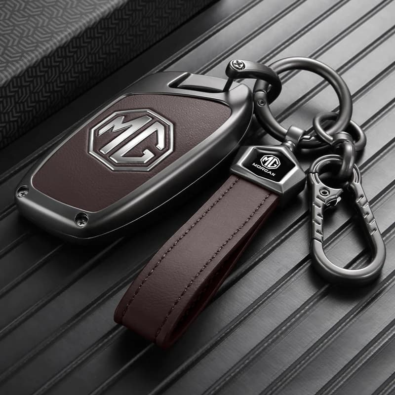 Key Fob Cover Full Protection Shockproof For MG ZS MG 4 MG HS MG 5 MG RX8 Zinc Alloy Heavy Duty Car Accessories