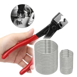 Hose clamp pliers universal CV boot clamp set, rust-resistant and durable, not easy to deform or break, tight and secure installation, compatible with various car models, a must-have hardware accessory for car repair.