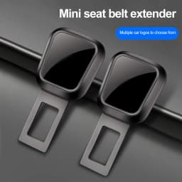 4/2/1PCS Car Seat Belt Clip Extender Safety Seatbelt Lock Buckle Plug Just plug and play Insert Socket Extender Safety Buckle
